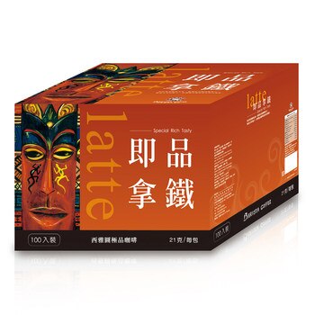 西雅圖即品拿鐵 21公克 X 100包 西雅圖即品拿鐵 21公克 X 100包
