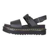 Dr.Martens 女厚底涼鞋 黑色