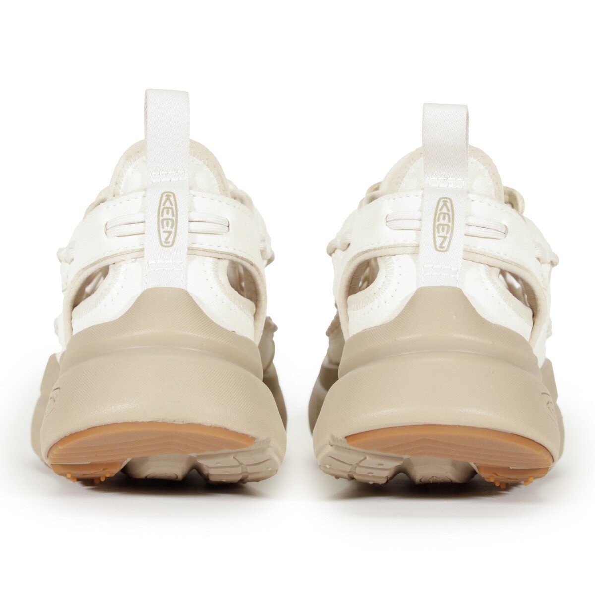 KEEN 女編織涼鞋 白