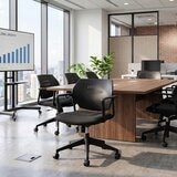 Musical Chairs Impressa 扶手辦公椅 黑 Musical Chairs Impressa 扶手辦公椅 黑