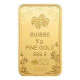 PAMP 福龍黃金條塊 999.9純金 5公克