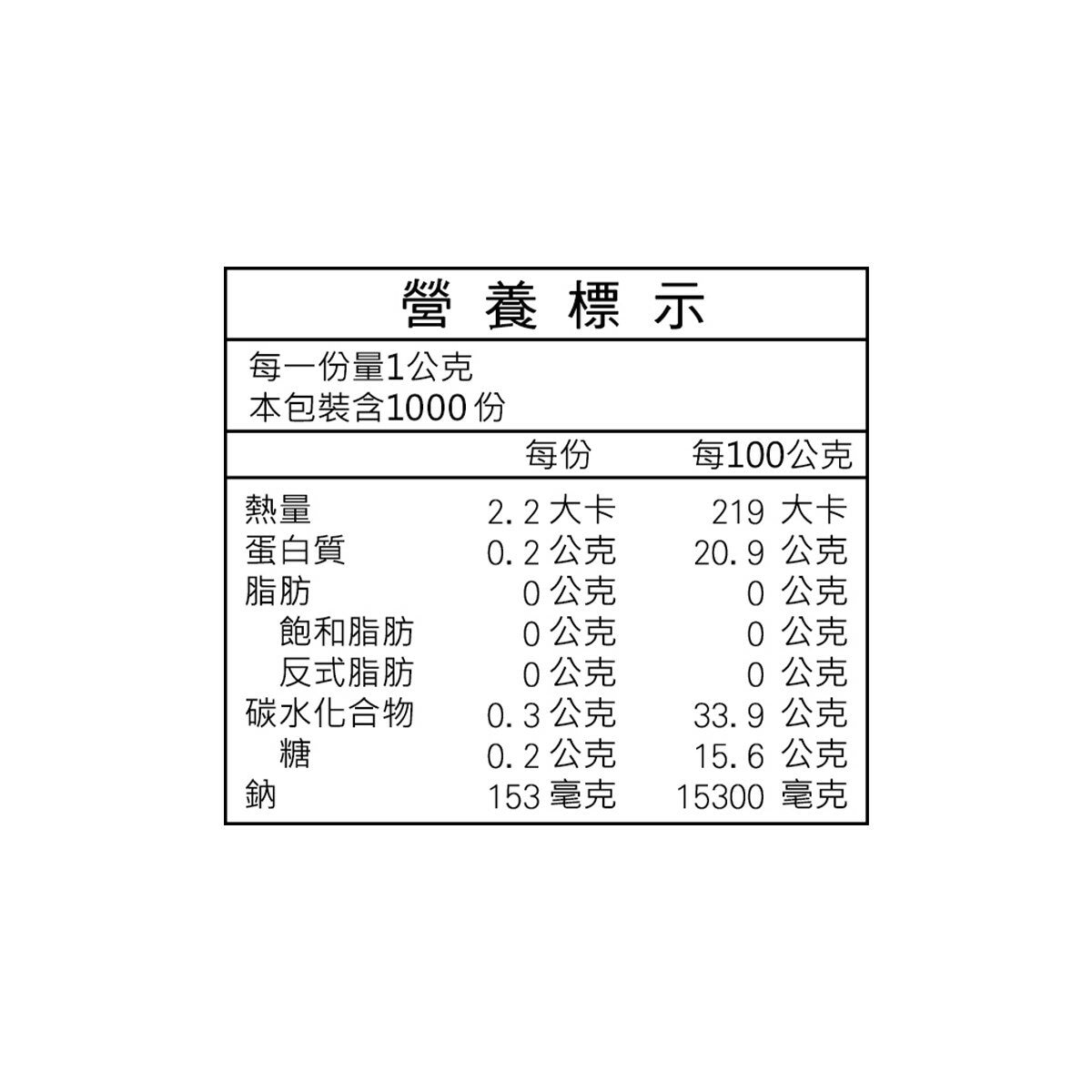 鰹魚風味調味料 500克X 2包入 鰹魚風味調味料 500克X 2包入