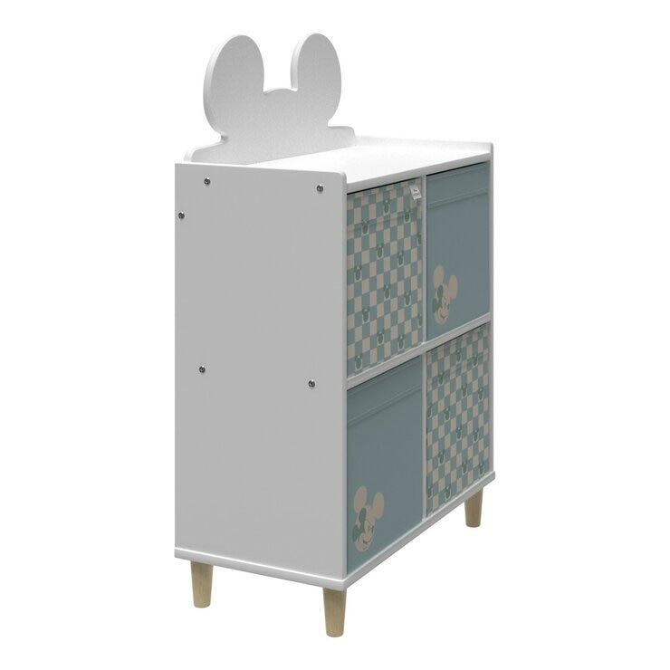 Disney 造型四格置物櫃