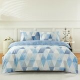 HOYACASA 300織純棉雙人床包兩用被套 4件組 152公分 X 190公分