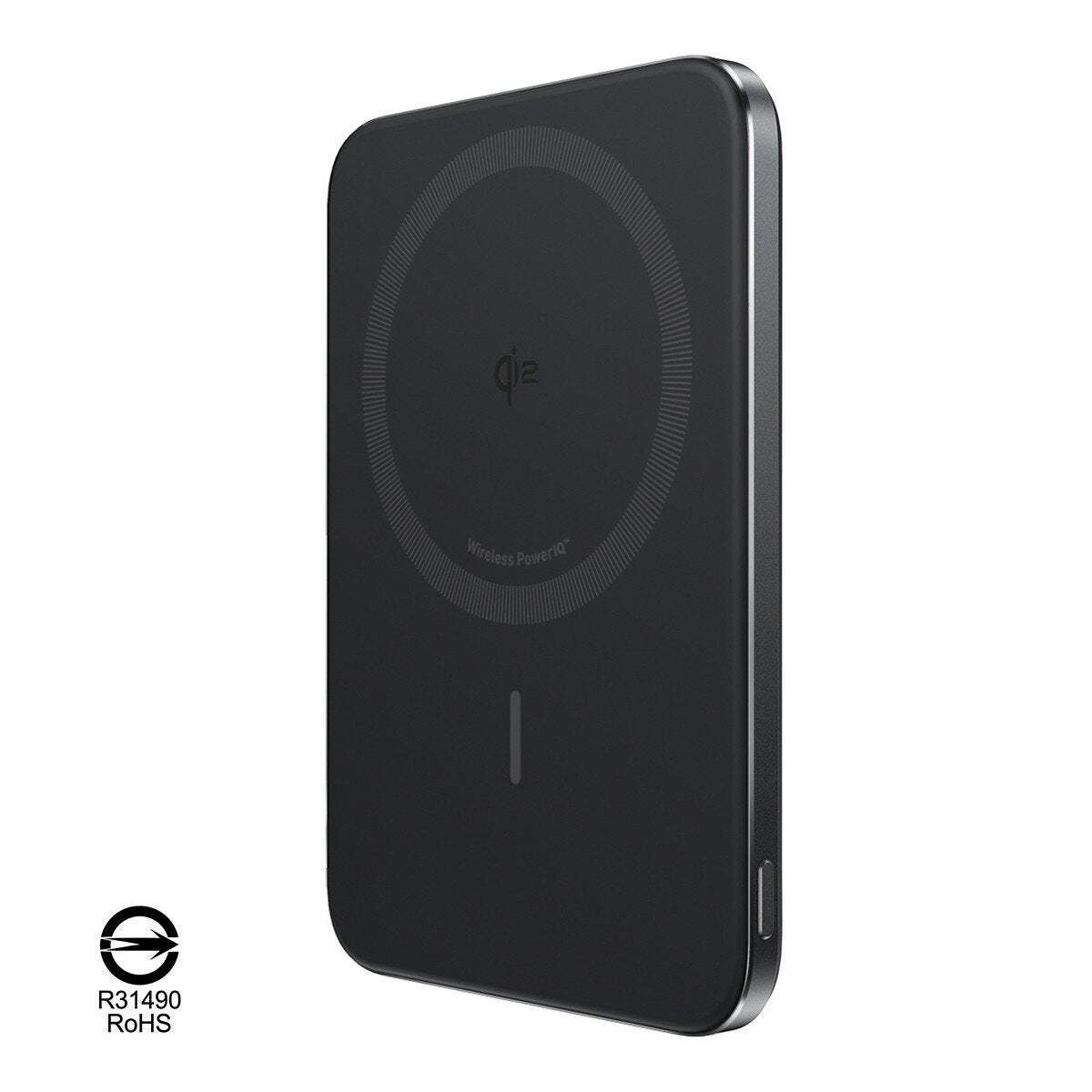 ANKER Nano MagGo A1665 超薄磁吸行動電源 5000mAh Qi2 黑色