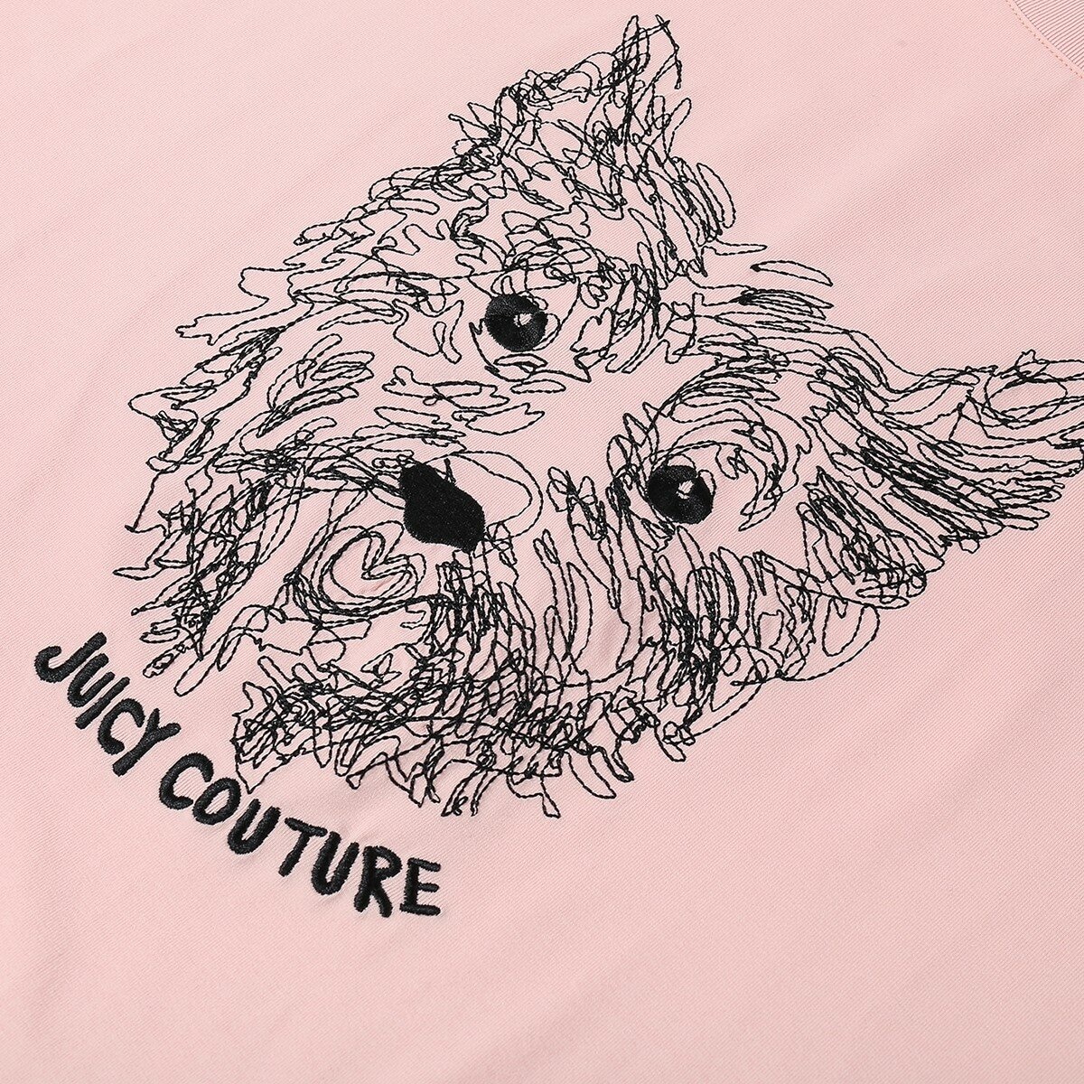 Juicy Couture 女刺繡短袖上衣 粉