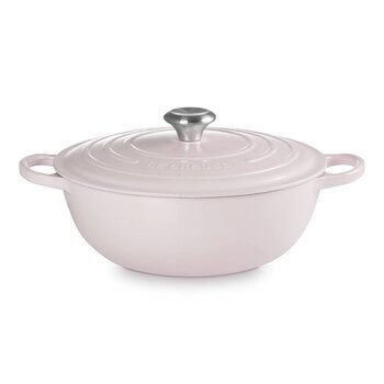Le Creuset 媽咪鑄鐵鍋 含鋼頭鍋蓋 28公分