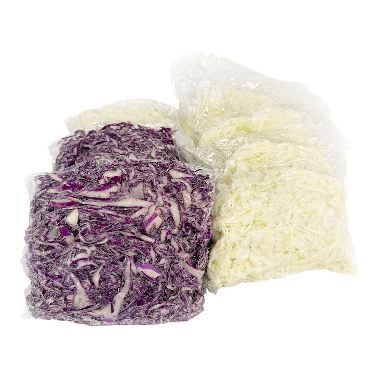 雙色高麗菜絲 500公克 X 6包入