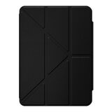 MAGEASY Facet 全方位支架透明背蓋保護套 適用於 2024 iPad Air 11吋 2025 M3 / 2024 M2 黑