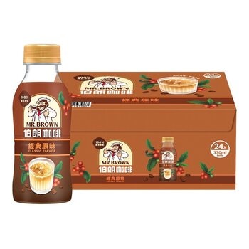 伯朗咖啡 經典原味咖啡 330毫升 X 24入