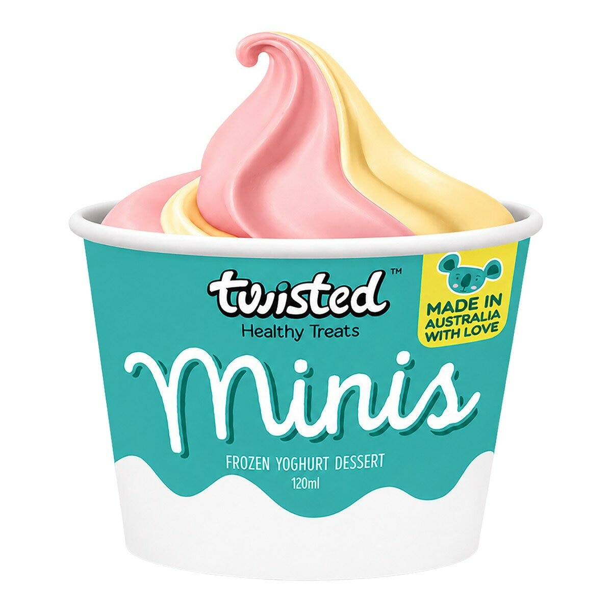 Twisted 迷你綜合優格冰淇淋 70公克 X 18入 Twisted 迷你綜合優格冰淇淋 70公克 X 18入