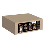 愛喜雅 黑缶貓主食軟包 兩種口味 70公克 X 24入 X 4盒