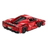 CaDA 1:14 積木遙控跑車 紅色 / 6歲以上 CaDA 1:14 積木遙控跑車 紅色 / 6歲以上