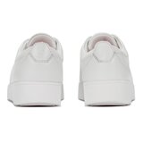 Fitflop 女皮革低筒休閒鞋 白