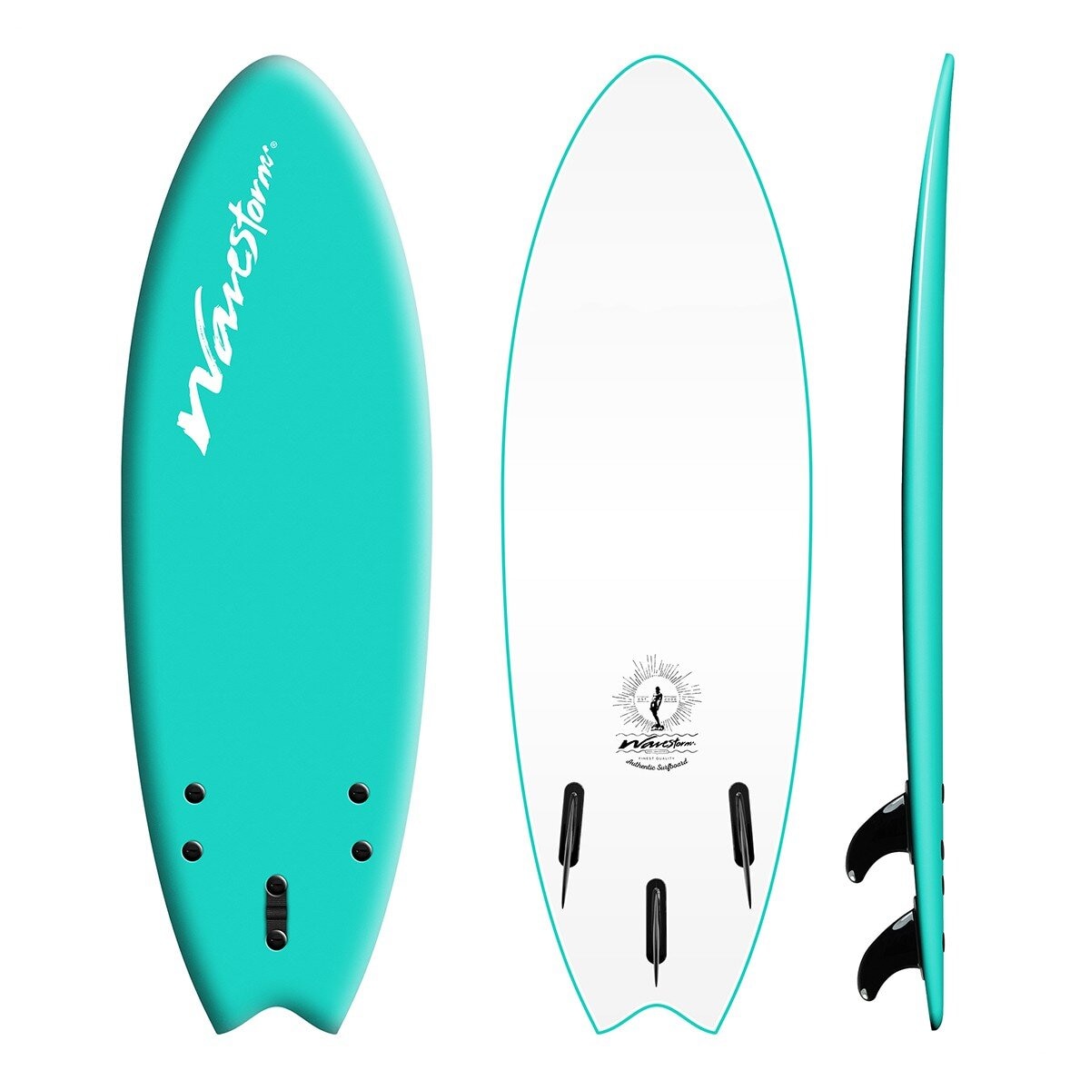 Wavestorm 5呎 6吋 衝浪板 土耳其藍