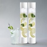 Levivo 氣泡水機專用水瓶 1公升 X 2入 白