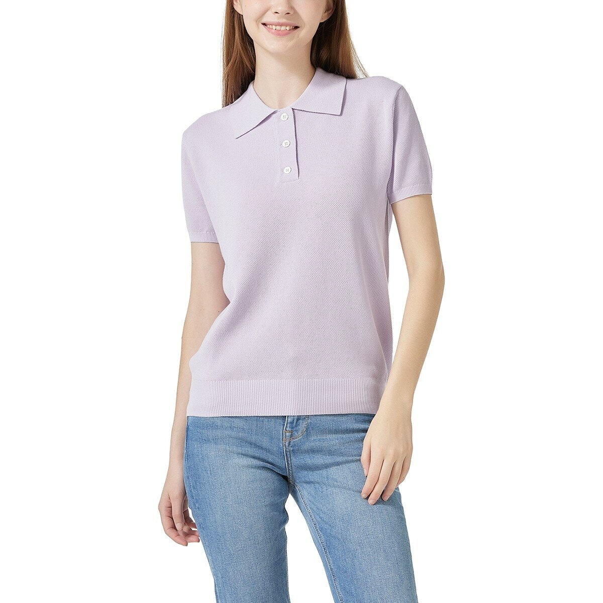 Lydiavine 韓版女短袖 Polo 衫