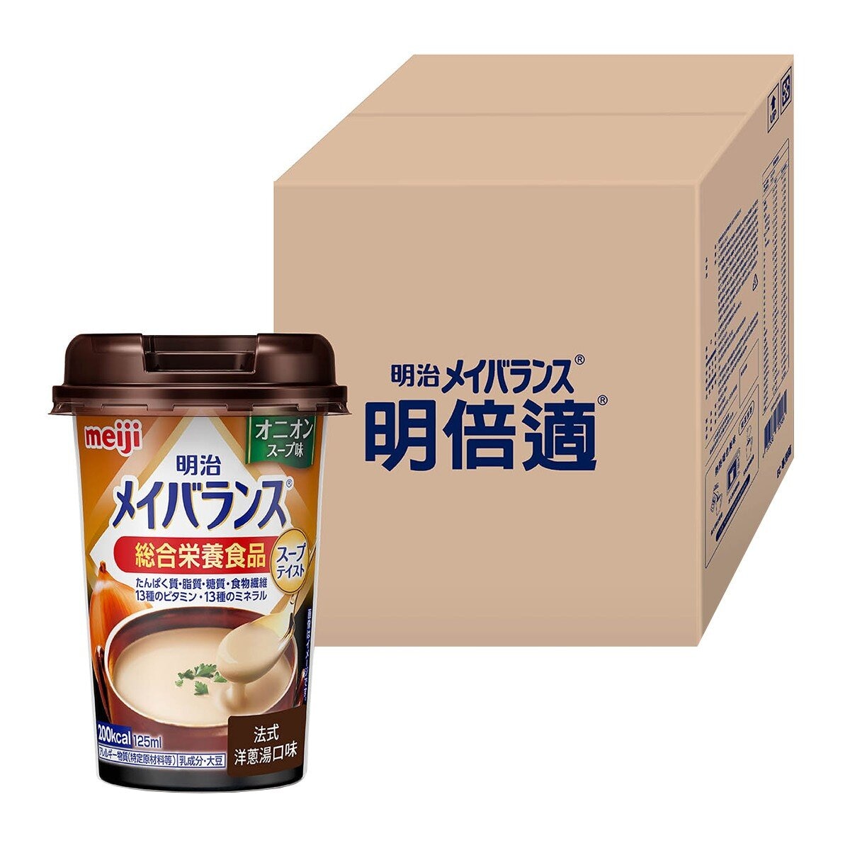 明治 明倍適營養補充杯 法式洋蔥湯口味 125毫升 X 36入