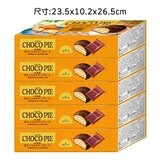 樂天 巧克力派 北海道生焦糖乳酪蛋糕風味 30公克 X 6入 X 5盒