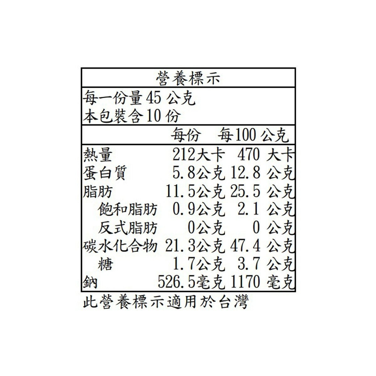 Maruesu 魷魚天婦羅 45公克 X 10包