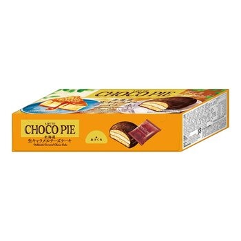 樂天 巧克力派 北海道生焦糖乳酪蛋糕風味 30公克 X 6入 X 5盒