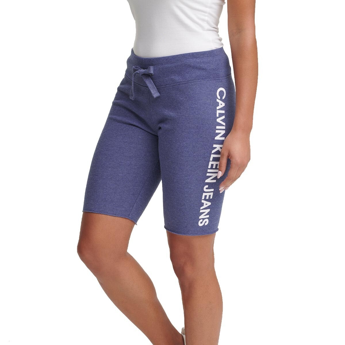 Calvin Klein Jeans 女百慕達短褲 深藍