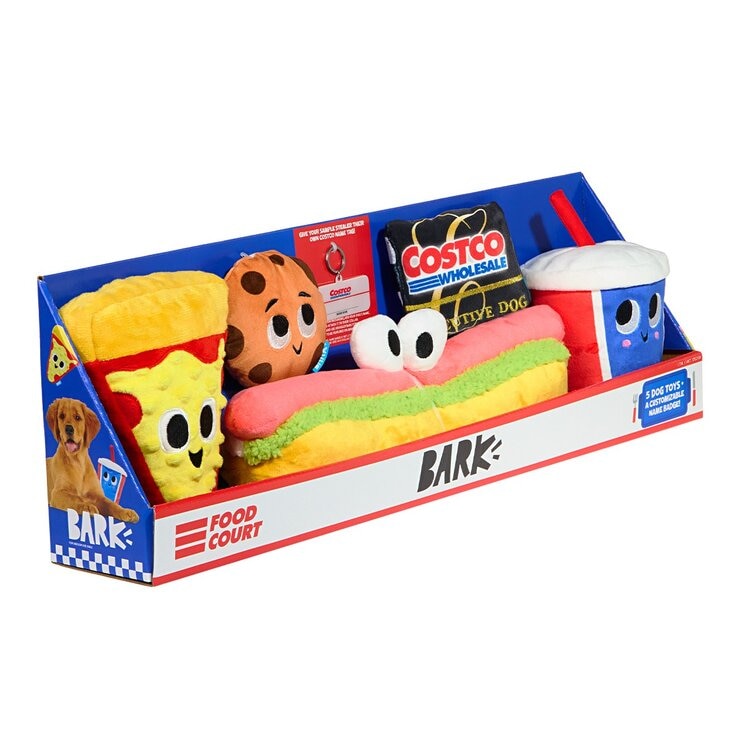 Bark 寵物玩具 好市多主題 5入