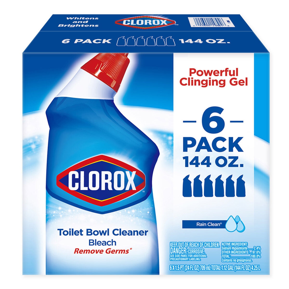 Clorox 高樂氏 亮白馬桶清潔劑 709毫升 X 6入