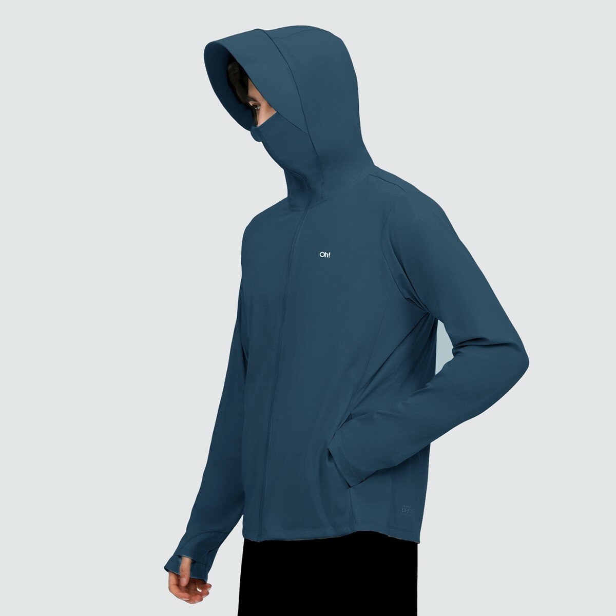 OhSunny 男防曬外套 深藍