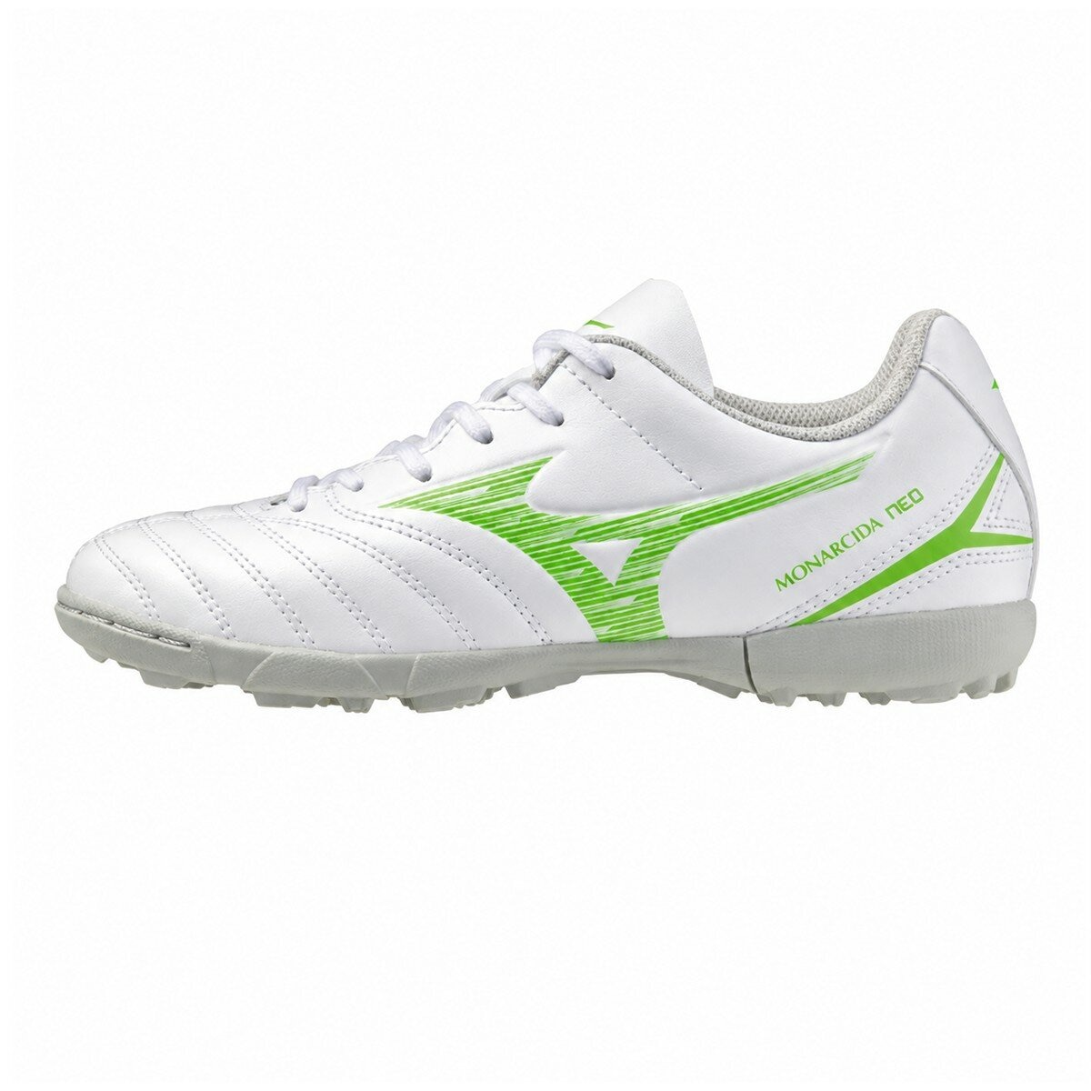 Mizuno 男足球鞋 MONARCIDA NEO lll SELECT AS P1GD252537 白+綠