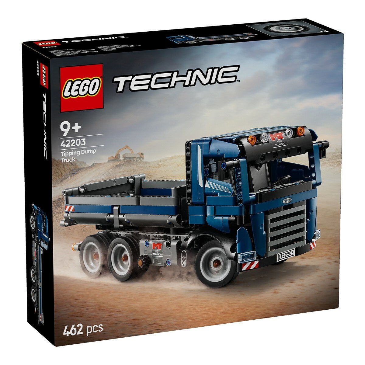 LEGO 科技系列 傾卸式卡車 42203 / 9歲以上 / 城市系列 緊急救護飛機 60465 / 6歲以上