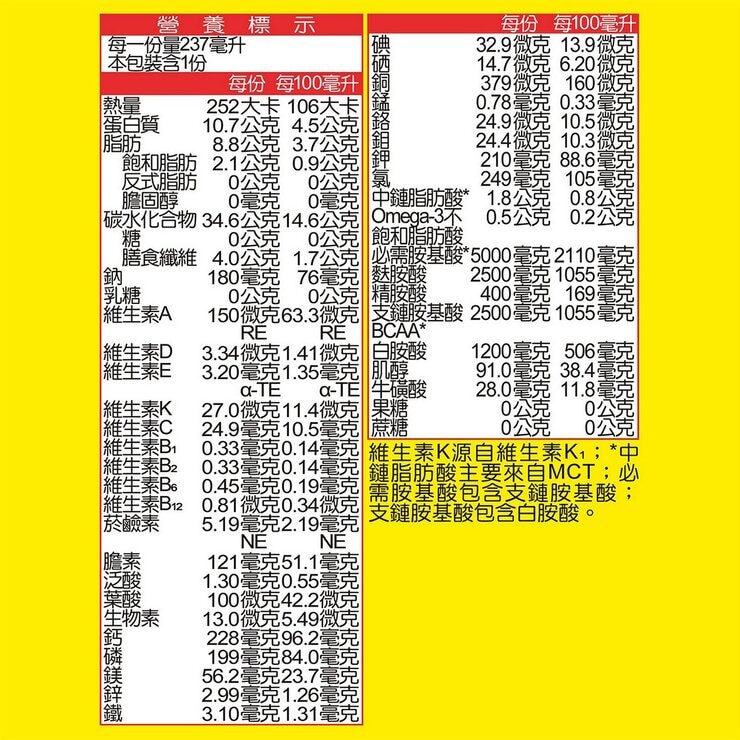 Protison Complete & Balanced Formula A + Unsweetened Formula 237 ml X 24-Count