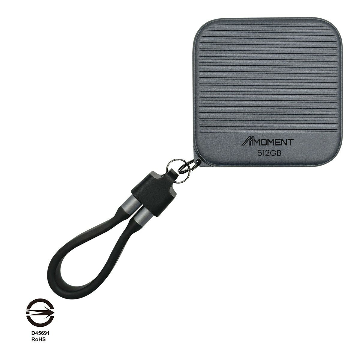MMOMENT 512GB 磁性外接可攜式固態硬碟 SSD