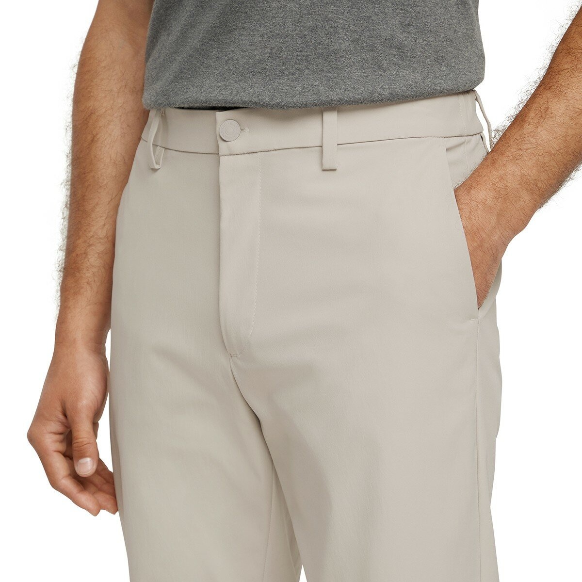 Banana Republic 男通勤彈性長褲 米白 Banana Republic 男通勤彈性長褲 米白