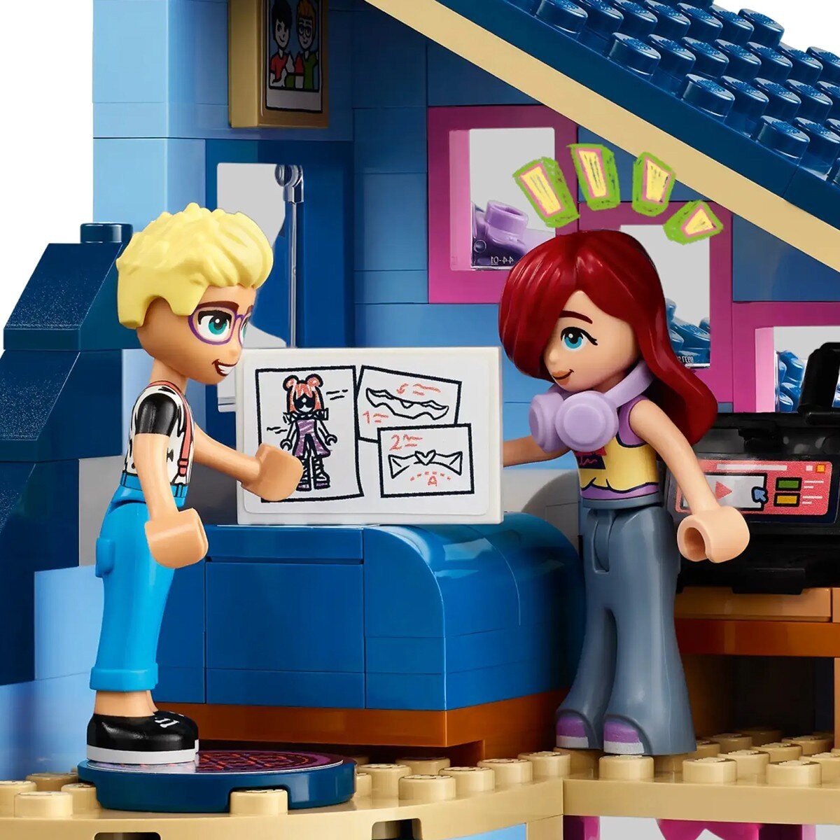LEGO Friends 系列 Olly & Paisley 的家 42620 / 7歲以上