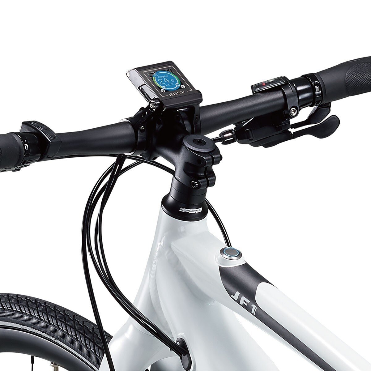 BESV JF1 智慧動能平把公路電輔車 藍色 XS