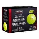科克蘭 高爾夫三層球24入 黃球