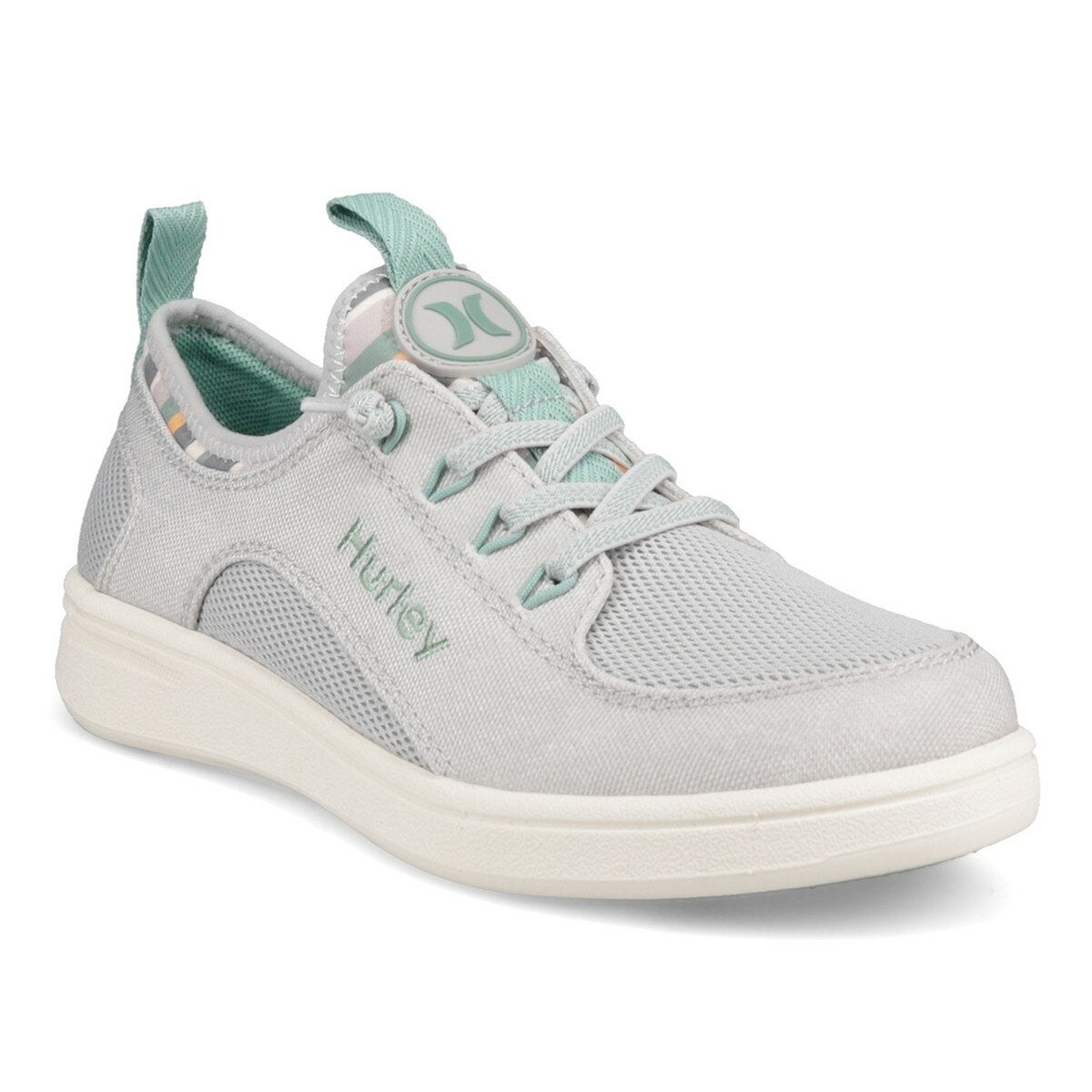 Hurley 女帆布鞋 淺灰