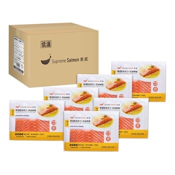 美威 冷凍鮭魚菲力奶油檸檬口味 250公克 X 6入