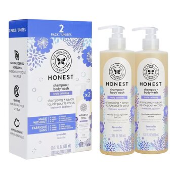 Honest 薰衣草洗髮沐浴乳 500毫升 X 2入