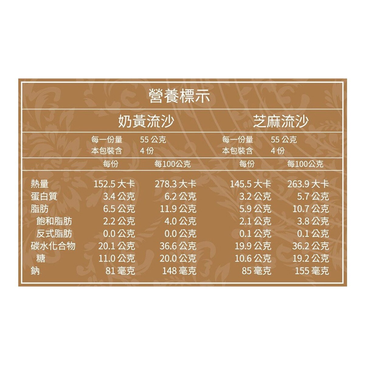 [預購] 皇樓 綜合流沙月餅 55公克 X 8入 X 10盒