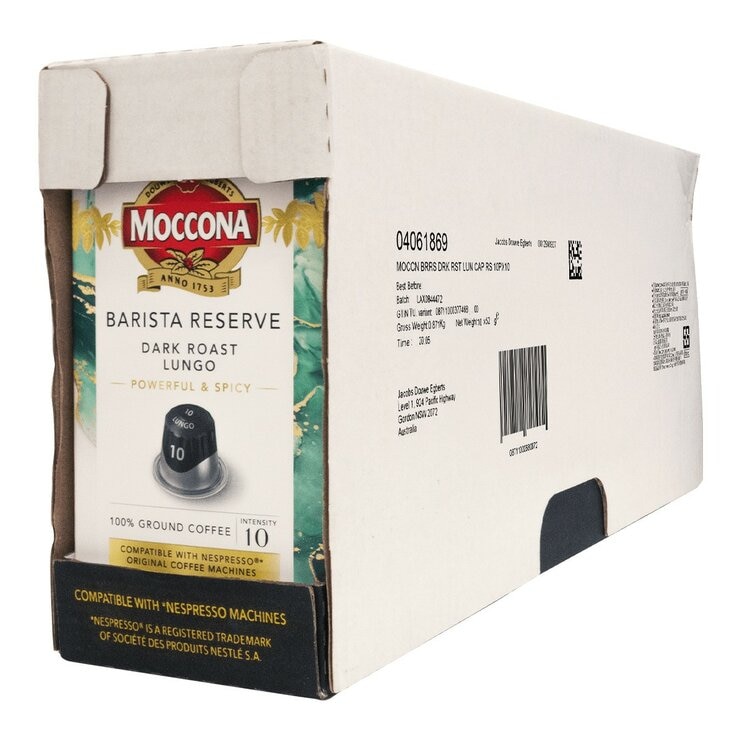Moccona 義式咖啡膠囊 深度烘焙加長 100顆 Moccona 義式咖啡膠囊 深度烘焙加長 100顆