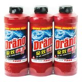 DRANO DRAINER通樂全效疏通劑500毫升X 3入