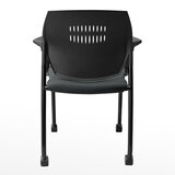 Musical Chairs Impressa 輪型扶手訪客椅 灰