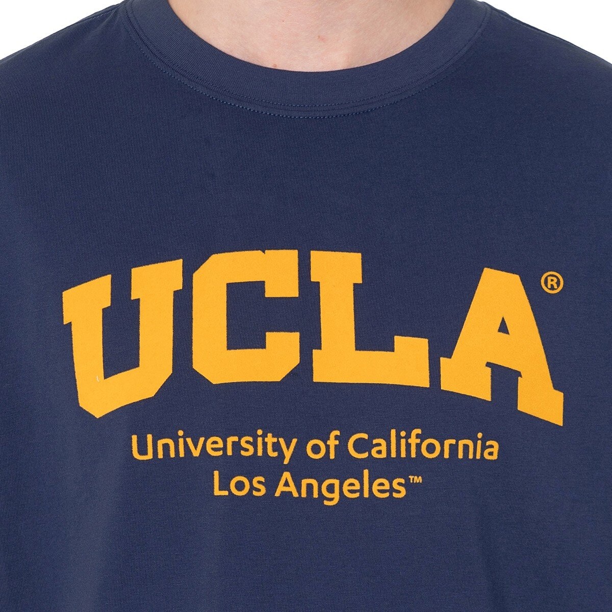 UCLA 男Logo短袖上衣 海軍藍 L