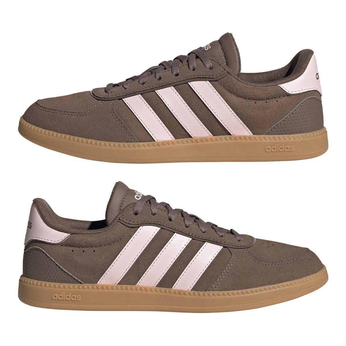 Adidas 女休閒鞋 棕