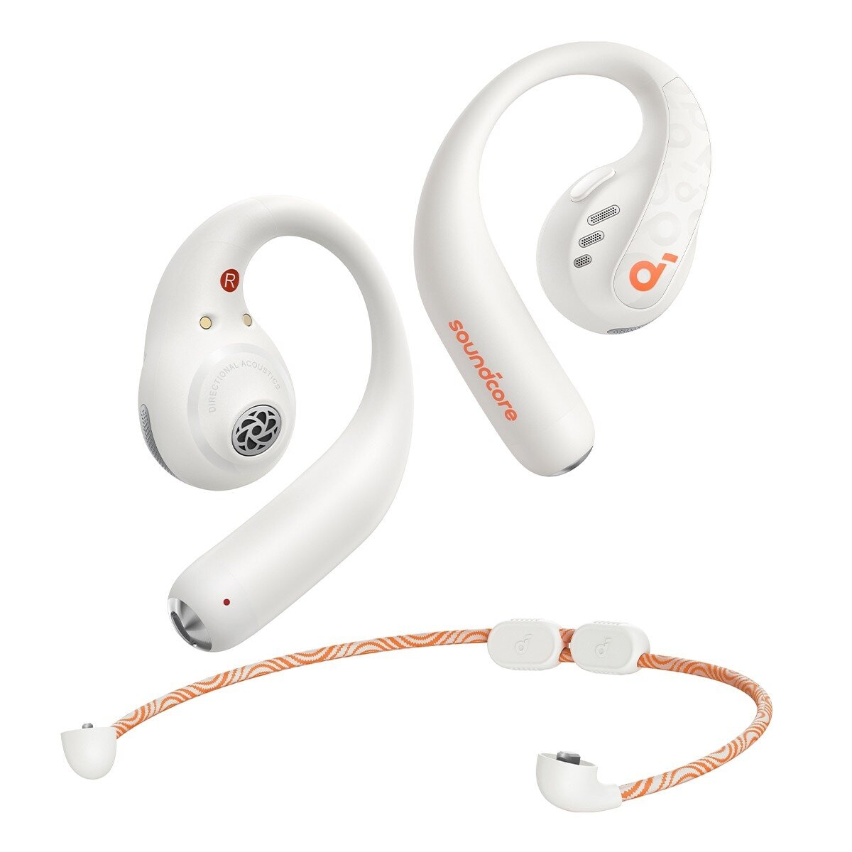 Soundcore AeroFit Pro 氣傳導開放式真無線藍牙耳機 熱力白