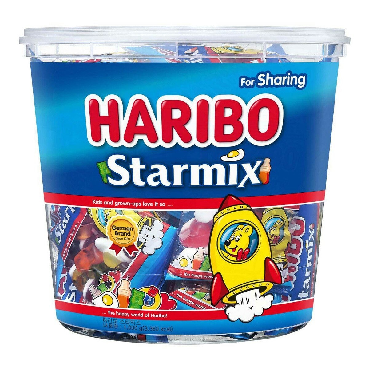 哈瑞寶 明星總動員Q軟糖分享包 1000公克 哈瑞寶 明星總動員Q軟糖分享包 1000公克