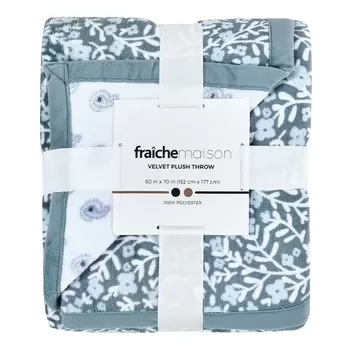 Fraiche Maison 印花舒適毯 name nameInSelectedLanguage Fraiche Maison 印花舒適毯 nameInSele