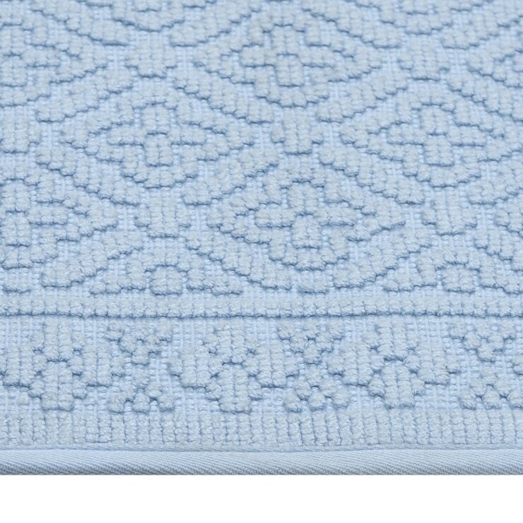 Riviera Home 純棉浴室地墊 2入組 40 X 60 公分 藍 Riviera Home 純棉浴室地墊 2入組 40 X 60 公分 藍
